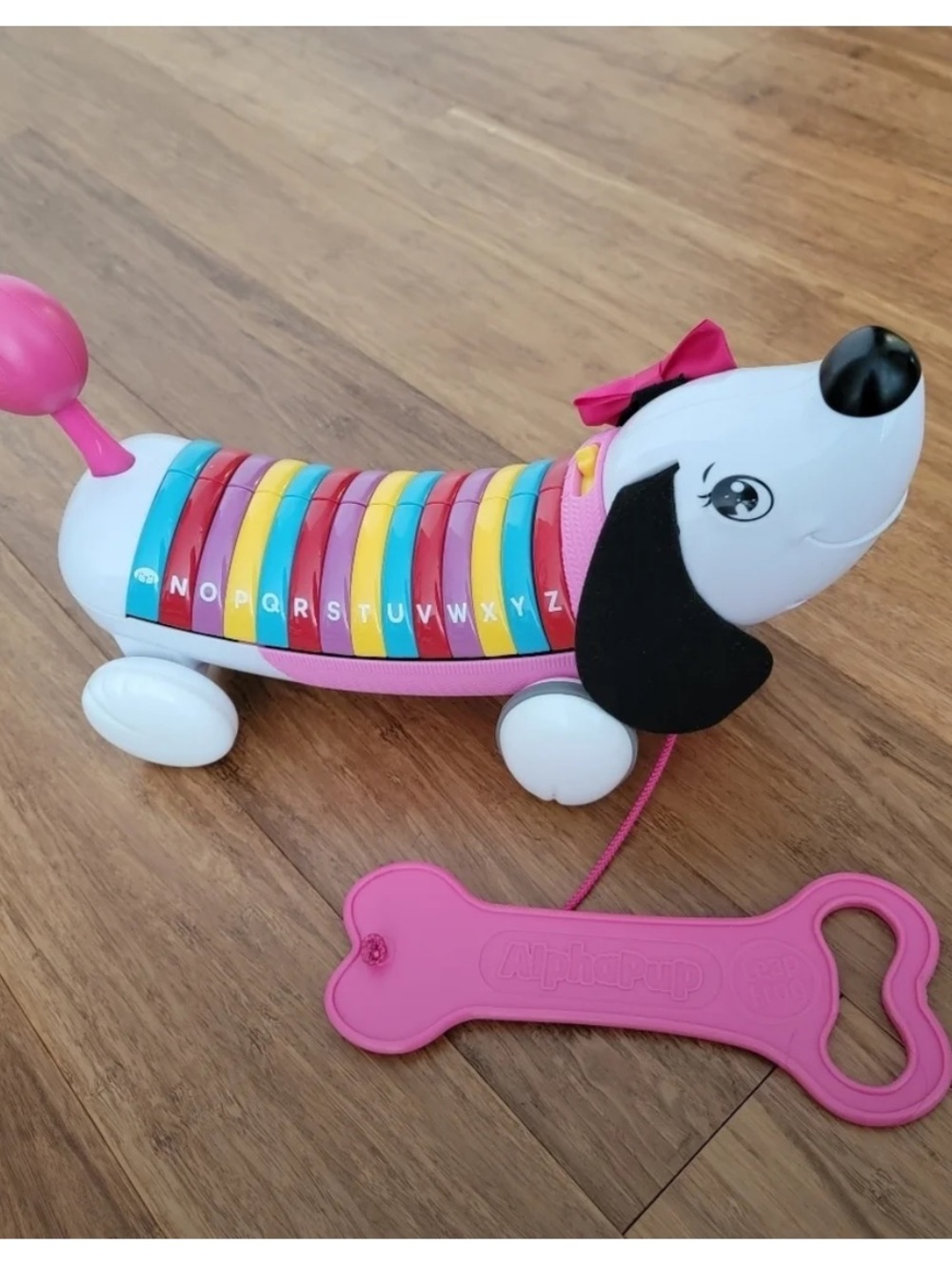 LeapFrog Alphapup ABC Phonics Dog Toy - Pink